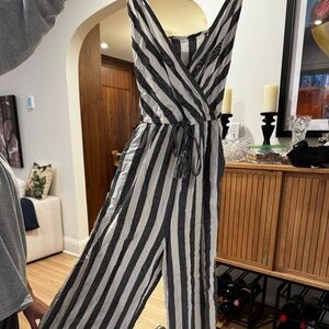 Stripped Jumpsuit (American Eagle)